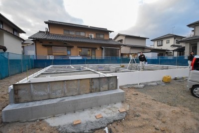 福岡市南区17　注文住宅建築現場リポート③