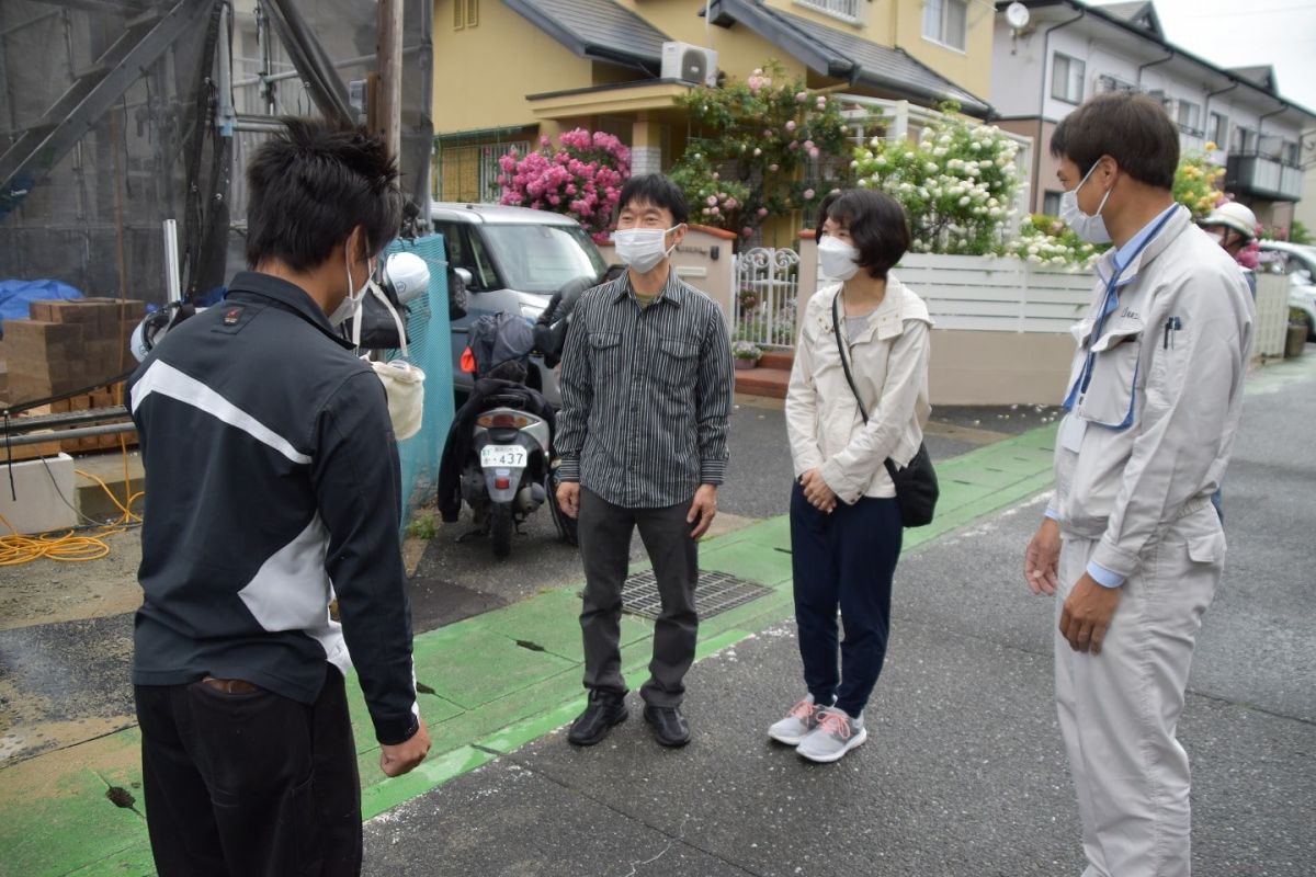 福岡市早良区野芥02　注文住宅建築現場リポート②　～上棟式・前編～