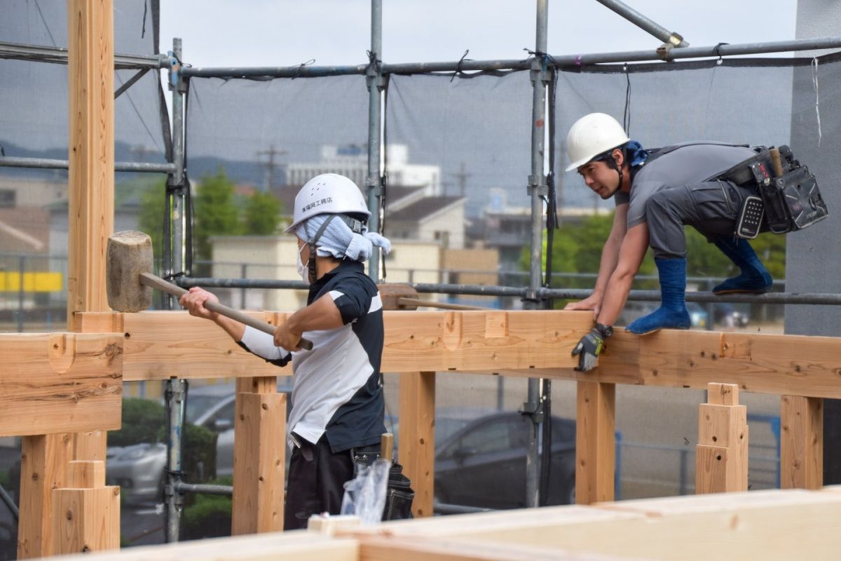 福岡市早良区野芥02　注文住宅建築現場リポート②　～上棟式・前編～