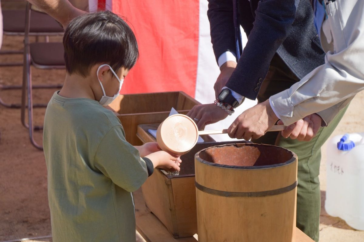 「筑紫野市11」注文住宅現場リポート①【地鎮祭】