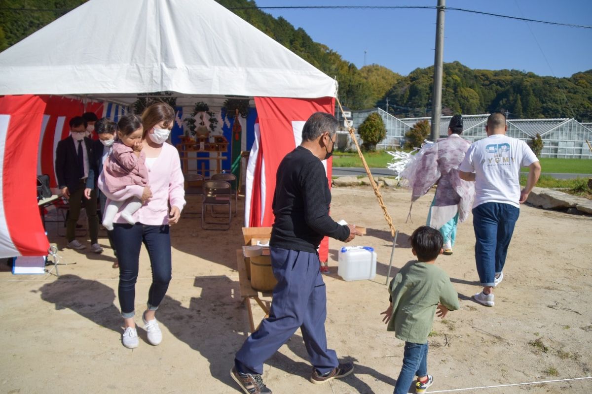 「筑紫野市11」注文住宅現場リポート①【地鎮祭】