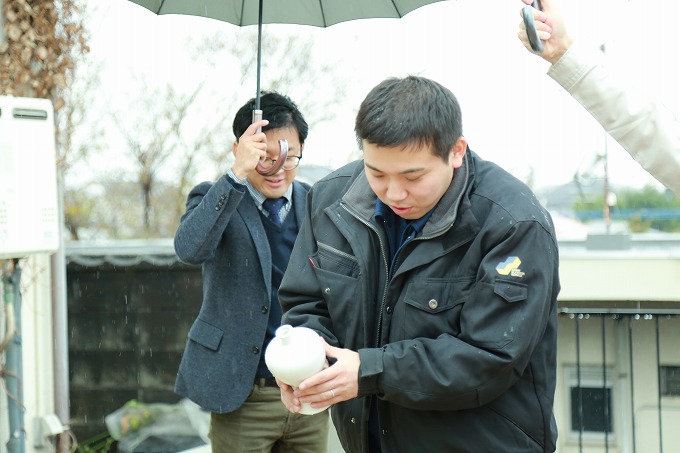 福岡市南区14　注文住宅建築現場リポート①　～地鎮祭～