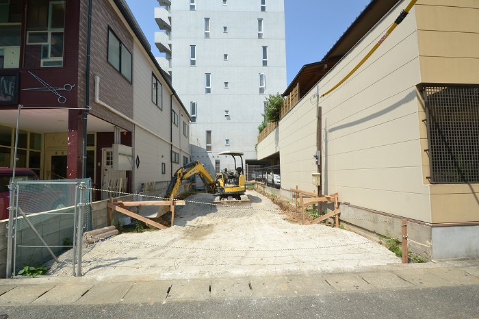 「福岡市中央区01」注文住宅現場リポート②【基礎工事】【根切り】