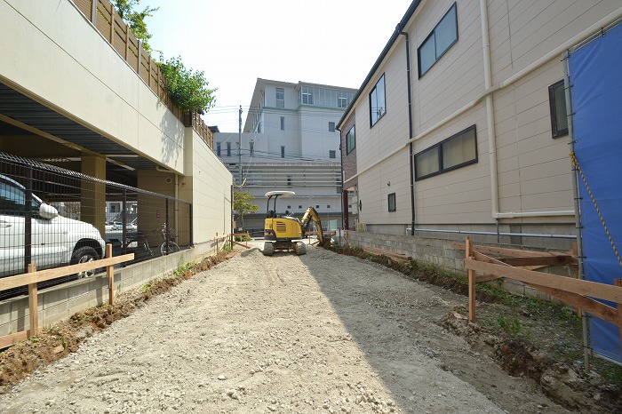 「福岡市中央区01」注文住宅現場リポート②【基礎工事】【根切り】
