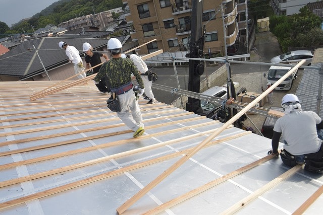 福岡市東区07　注文住宅建築現場リポート⑤