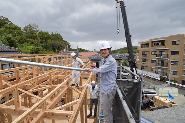 「福岡市東区07」注文住宅現場リポート⑤【上棟式】
