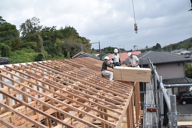 福岡市東区07　注文住宅建築現場リポート⑤