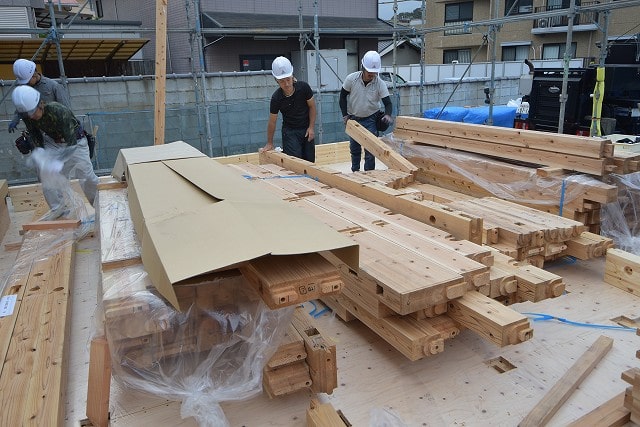 「福岡市東区07」注文住宅現場リポート⑤【上棟式】