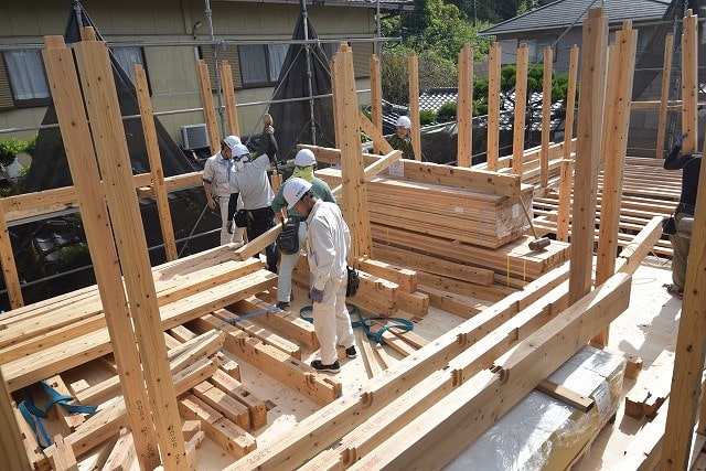 「福岡市東区07」注文住宅現場リポート⑤【上棟式】