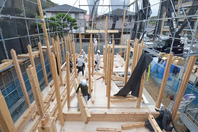 「福岡市東区07」注文住宅現場リポート⑤【上棟式】