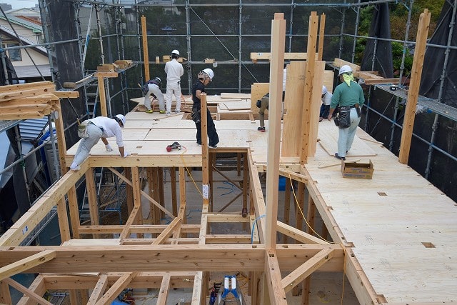 福岡市東区07　注文住宅建築現場リポート⑤