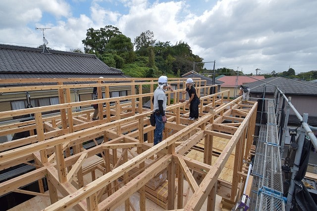 福岡市東区07　注文住宅建築現場リポート⑤