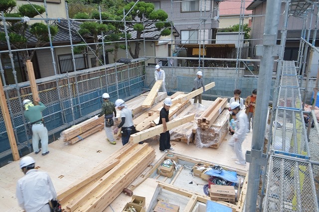「福岡市東区07」注文住宅現場リポート⑤【上棟式】
