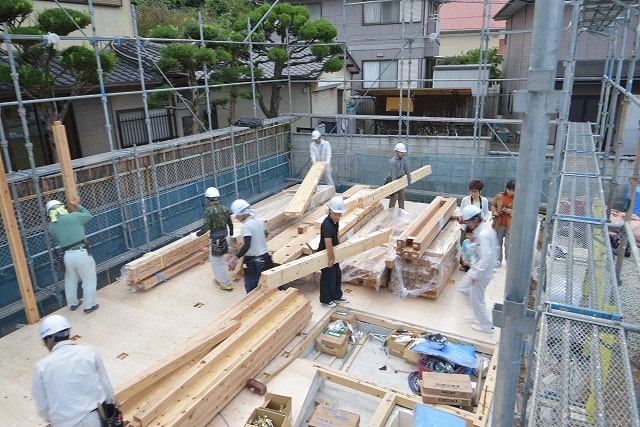 福岡市東区07　注文住宅建築現場リポート⑤