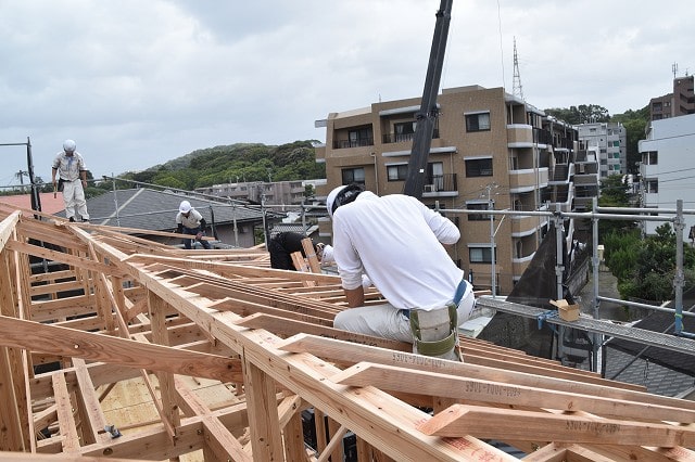 「福岡市東区07」注文住宅現場リポート⑤【上棟式】