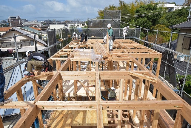 福岡市東区07　注文住宅建築現場リポート⑤