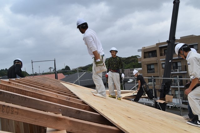 「福岡市東区07」注文住宅現場リポート⑤【上棟式】