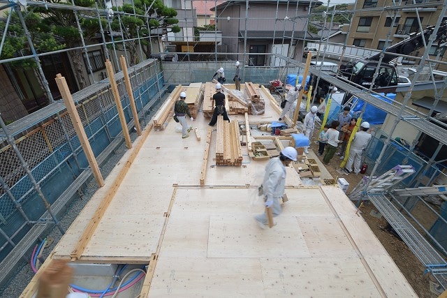 「福岡市東区07」注文住宅現場リポート⑤【上棟式】