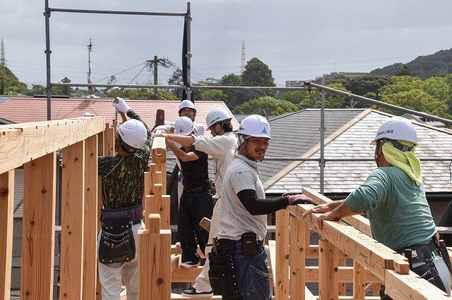「福岡市東区07」注文住宅現場リポート⑤【上棟式】