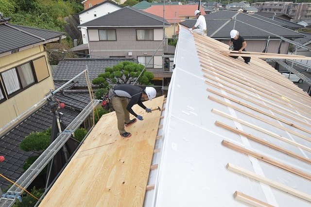 「福岡市東区07」注文住宅現場リポート⑤【上棟式】
