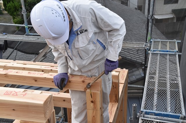 福岡市東区07　注文住宅建築現場リポート⑤