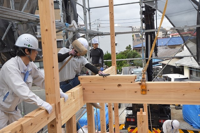 福岡市東区07　注文住宅建築現場リポート⑤