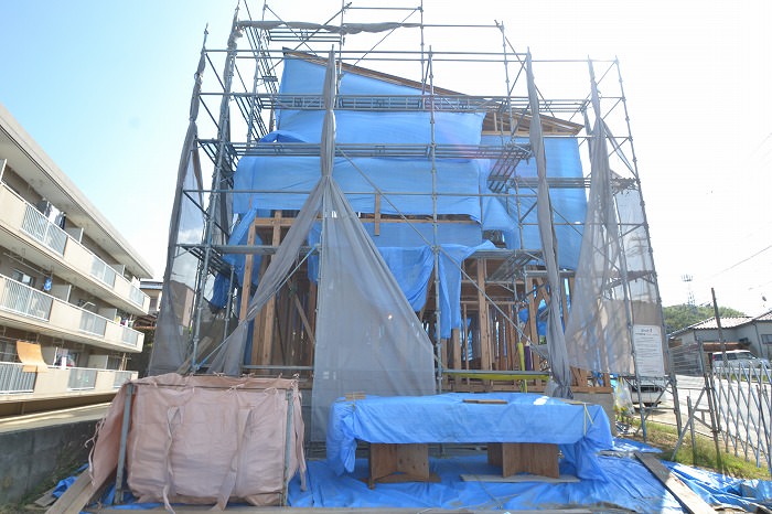 「糸島市01」注文住宅現場リポート⑤【木工事】【筋交い】