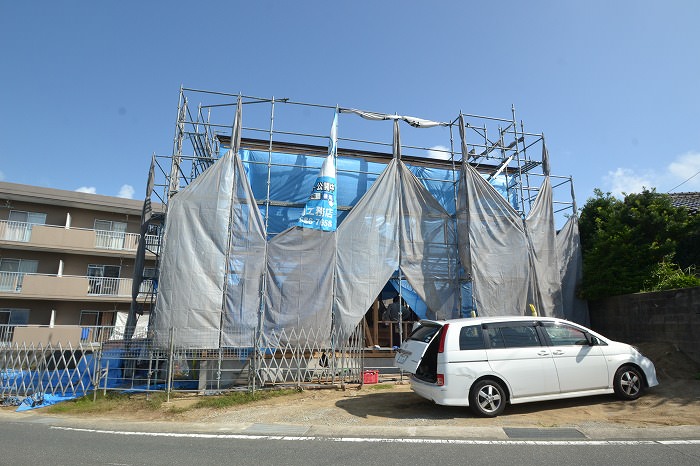 「糸島市01」注文住宅現場リポート⑤【木工事】【筋交い】