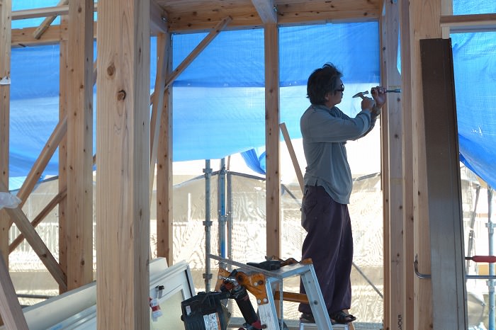 福岡県糸島市01　注文住宅建築現場リポート⑤