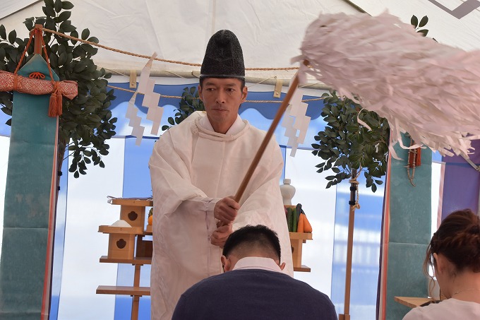 福岡県太宰府市03　注文住宅建築現場リポート①　～地鎮祭～