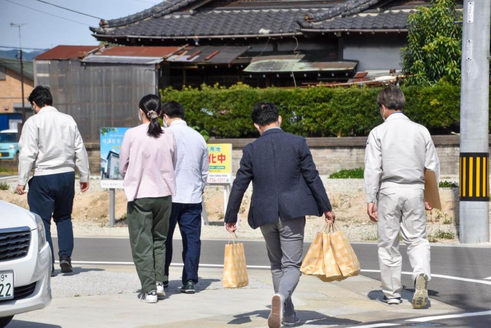 福岡県糟屋郡粕屋町03　注文住宅建築現場リポート①　～地鎮祭～