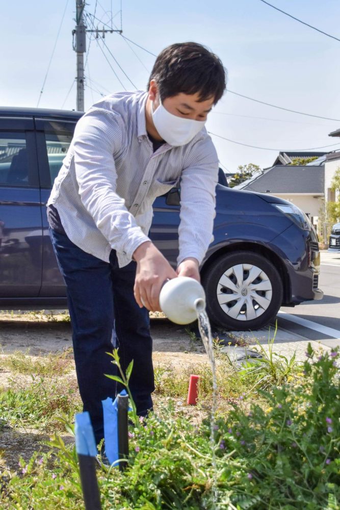 福岡県糟屋郡粕屋町03　注文住宅建築現場リポート①　～地鎮祭～