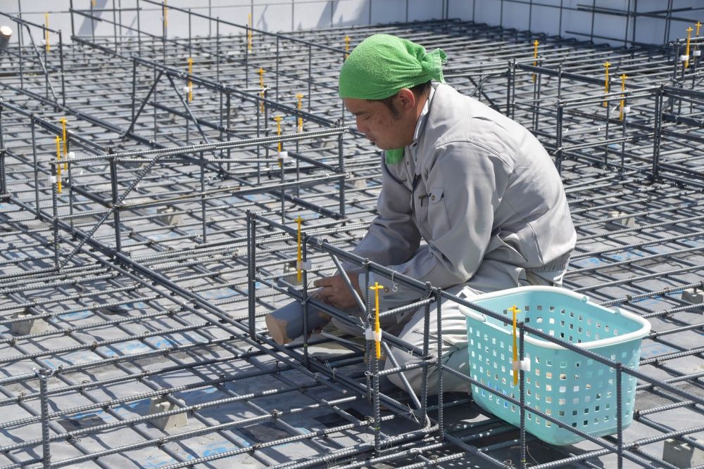 「福岡市西区05」注文住宅現場リポート②【基礎工事】【給排水】