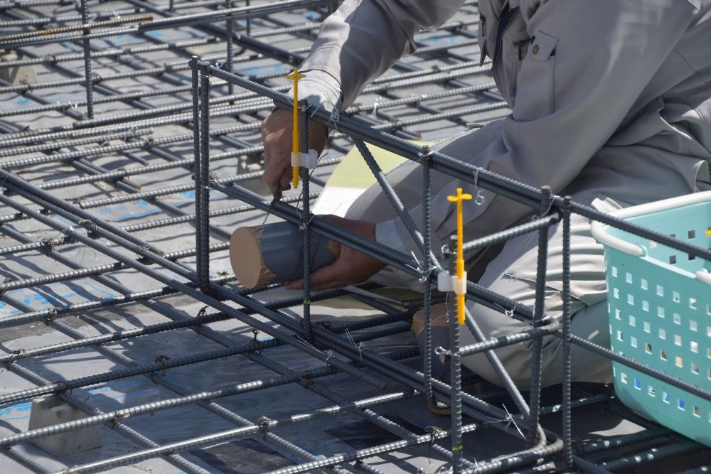「福岡市西区05」注文住宅現場リポート②【基礎工事】【給排水】