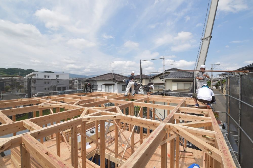 「春日市07」注文住宅現場リポート③【上棟式】