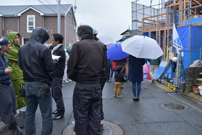 「福岡市南区的場02」注文住宅現場リポート⑤【上棟式】
