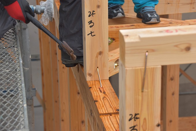 「福岡市南区的場02」注文住宅現場リポート⑤【上棟式】