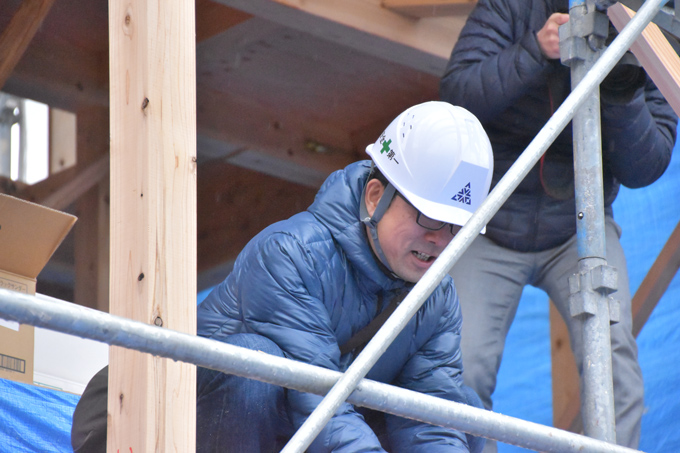 「福岡市南区的場02」注文住宅現場リポート⑤【上棟式】