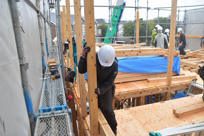 「福岡市南区的場02」注文住宅現場リポート⑤【上棟式】