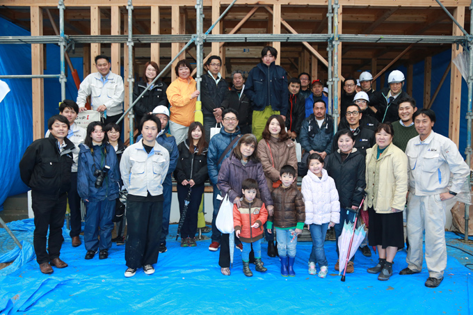 「福岡市南区的場02」注文住宅現場リポート⑤【上棟式】