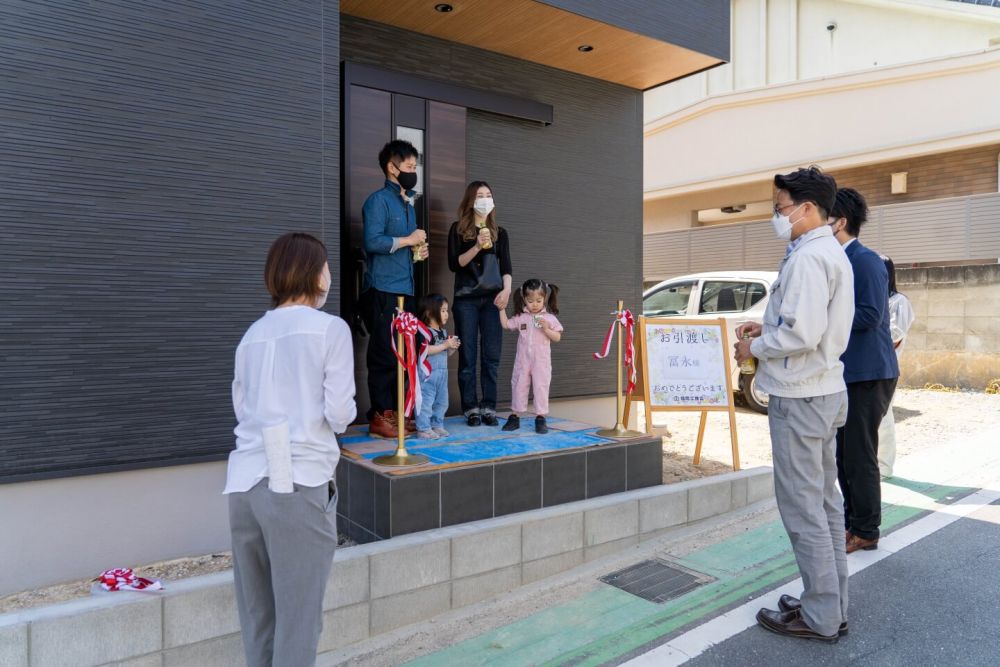 「福岡市南区市崎01」注文住宅現場リポート⑫【お引き渡し式】