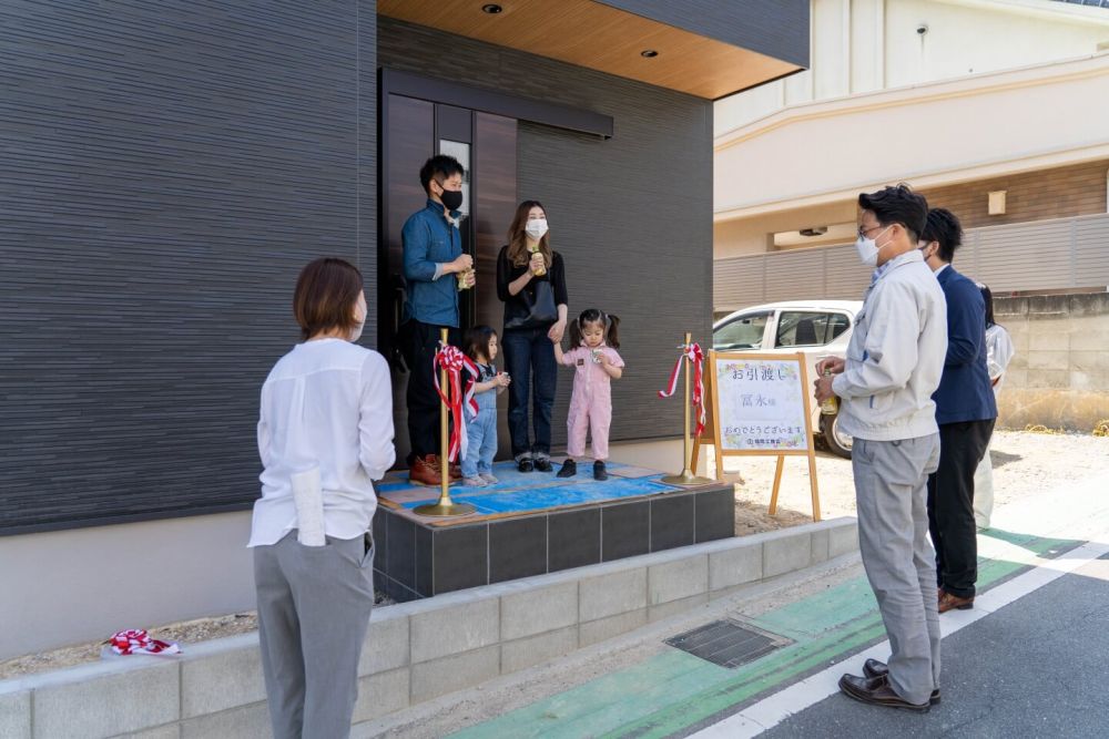 福岡市南区市崎01 注文住宅建築現場リポート⑪　～お引き渡し～