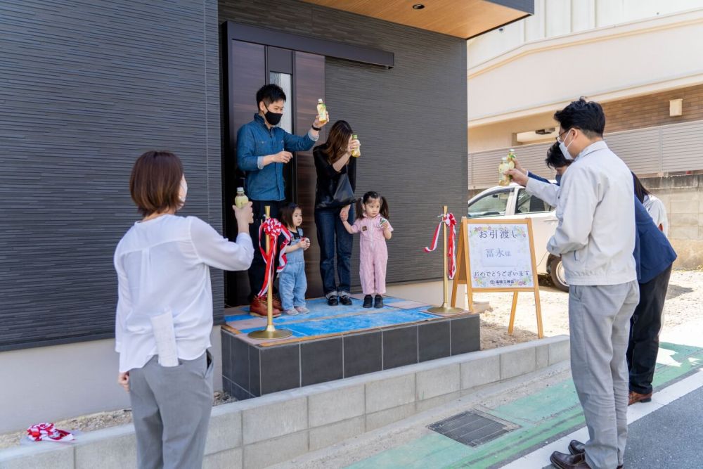 「福岡市南区市崎01」注文住宅現場リポート⑫【お引き渡し式】