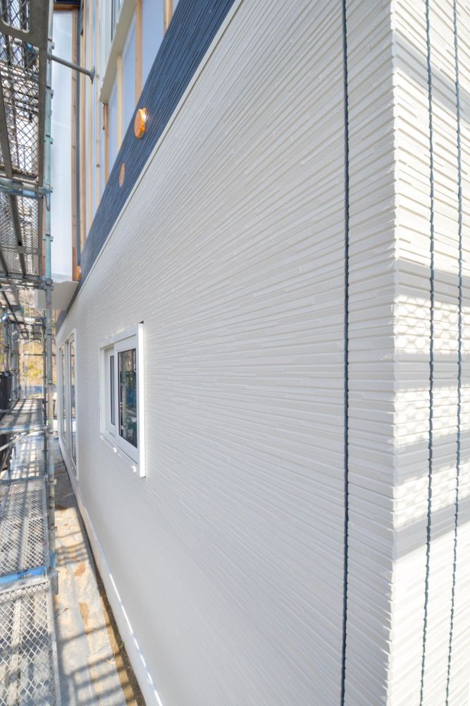 「福岡市早良区07」注文住宅現場リポート⑩【外装工事】【サイディング】