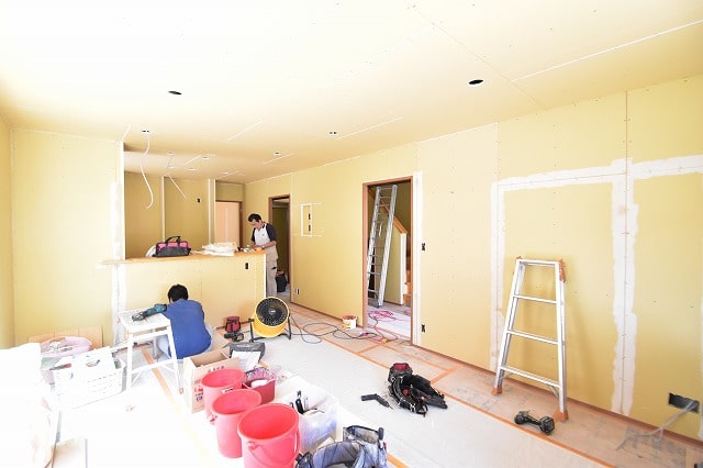 「福岡市早良区03」注文住宅現場リポート⑨【内装工事】【クロス】