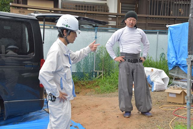 福岡県宗像市04　注文住宅建築現場リポート⑦