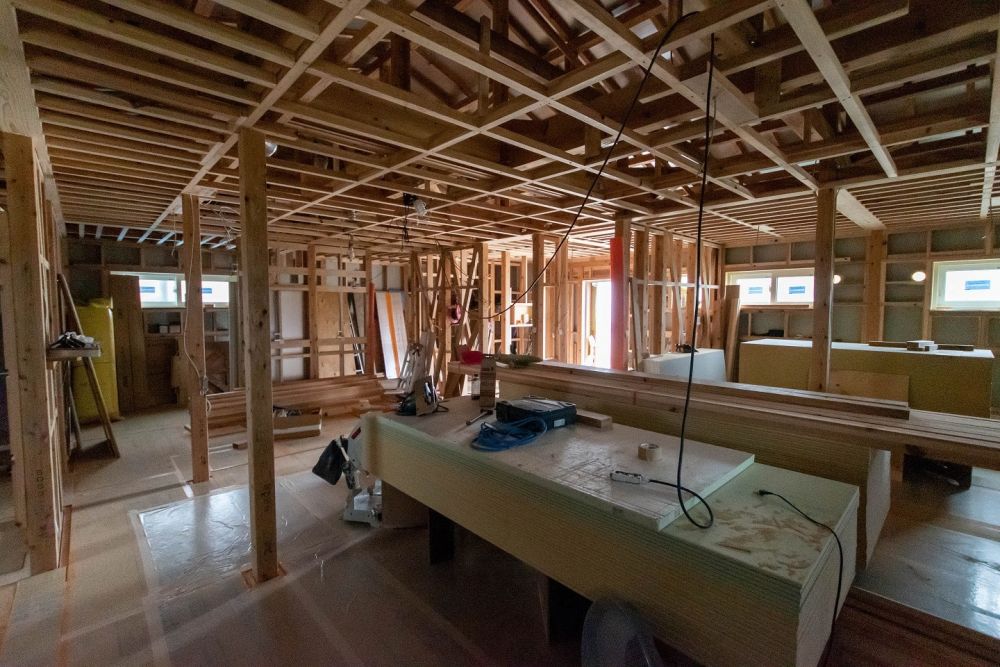 「糟屋郡粕屋町03」注文住宅現場リポート⑩【外装工事】【サイディング】