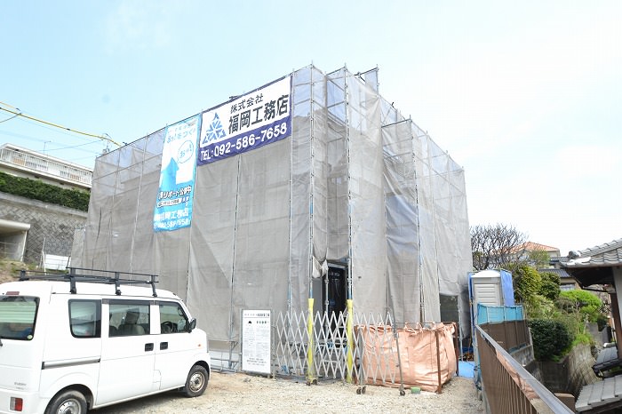 福岡市東区02　注文住宅建築現場リポート⑥