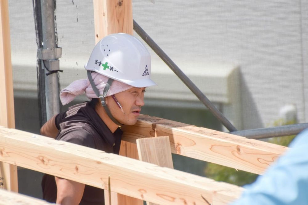 「福岡市早良区小田部02」注文住宅現場リポート③【上棟式】