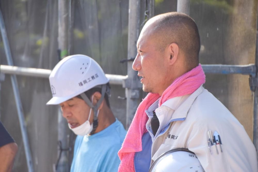 「福岡市早良区小田部02」注文住宅現場リポート③【上棟式】